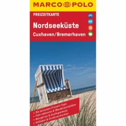 Best MARCO POLO FREIZEITKARTE DEUTSCHLAND BLATT 06 NORDSEEKÜSTE - Straßenkarte Straßenkarten|Straßenkarten