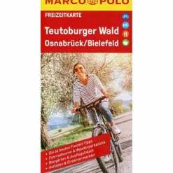 Best MARCO POLO FREIZEITKARTE TEUTOBURGER WALD, OSNABRÜCK, BIELEF - Straßenkarte Straßenkarten|Straßenkarten