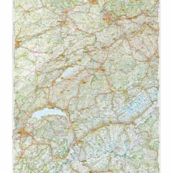 Straßenkarten|Straßenkarten^MARCO POLO KARTE SCHWEIZ BLATT 1 SCHWEIZ - WESTLICHER TEIL - Straßenkarte