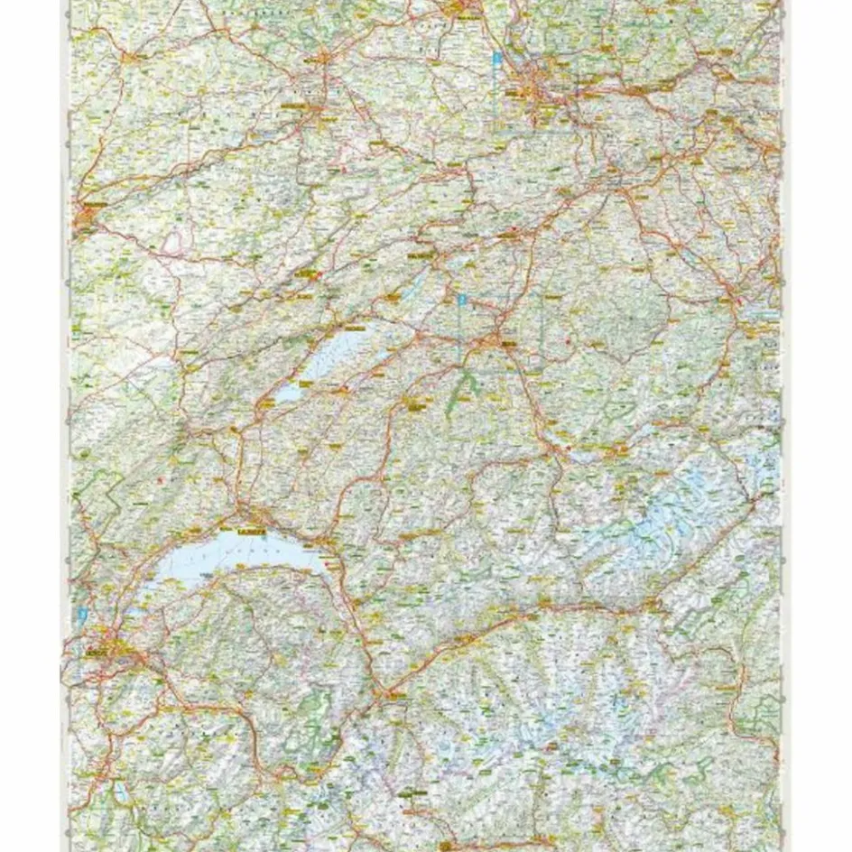 Straßenkarten|Straßenkarten^MARCO POLO KARTE SCHWEIZ BLATT 1 SCHWEIZ - WESTLICHER TEIL - Straßenkarte