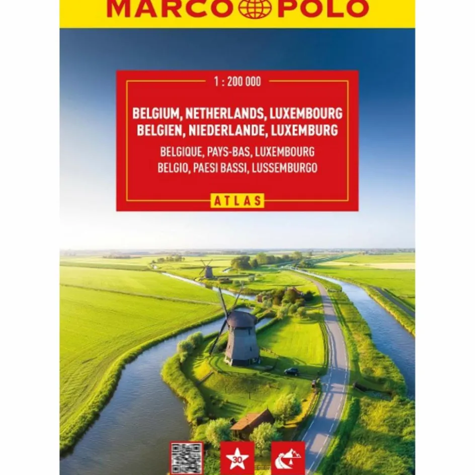 MARCO POLO REISEATLAS BENELUX 1:200.000 Straßenkarten|Straßenkarten