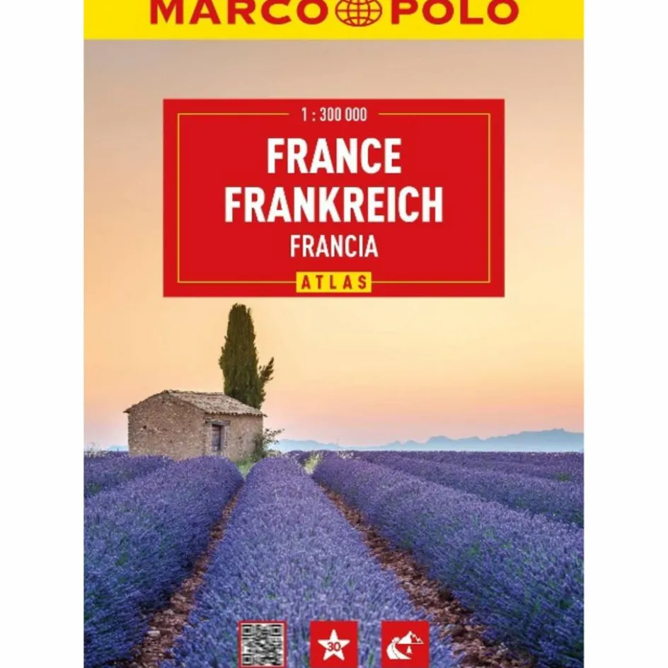 Discount MARCO POLO REISEATLAS FRANKREICH 1:300.000 Straßenkarten|Straßenkarten