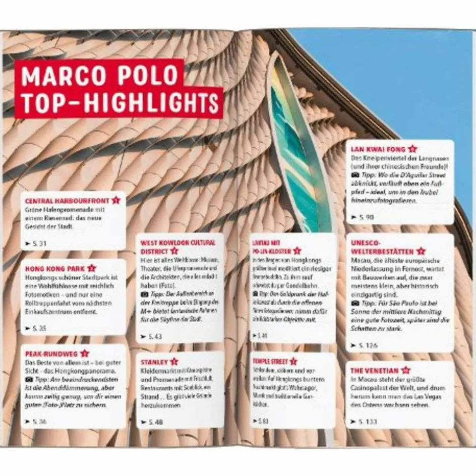 Reiseführer Ostasien^MARCO POLO REISEFÜHRER HONGKONG, MACAU