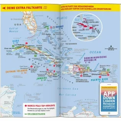 Clearance MARCO POLO REISEFÜHRER KARIBIK, GROßE ANTILLEN Reiseführer Karibik