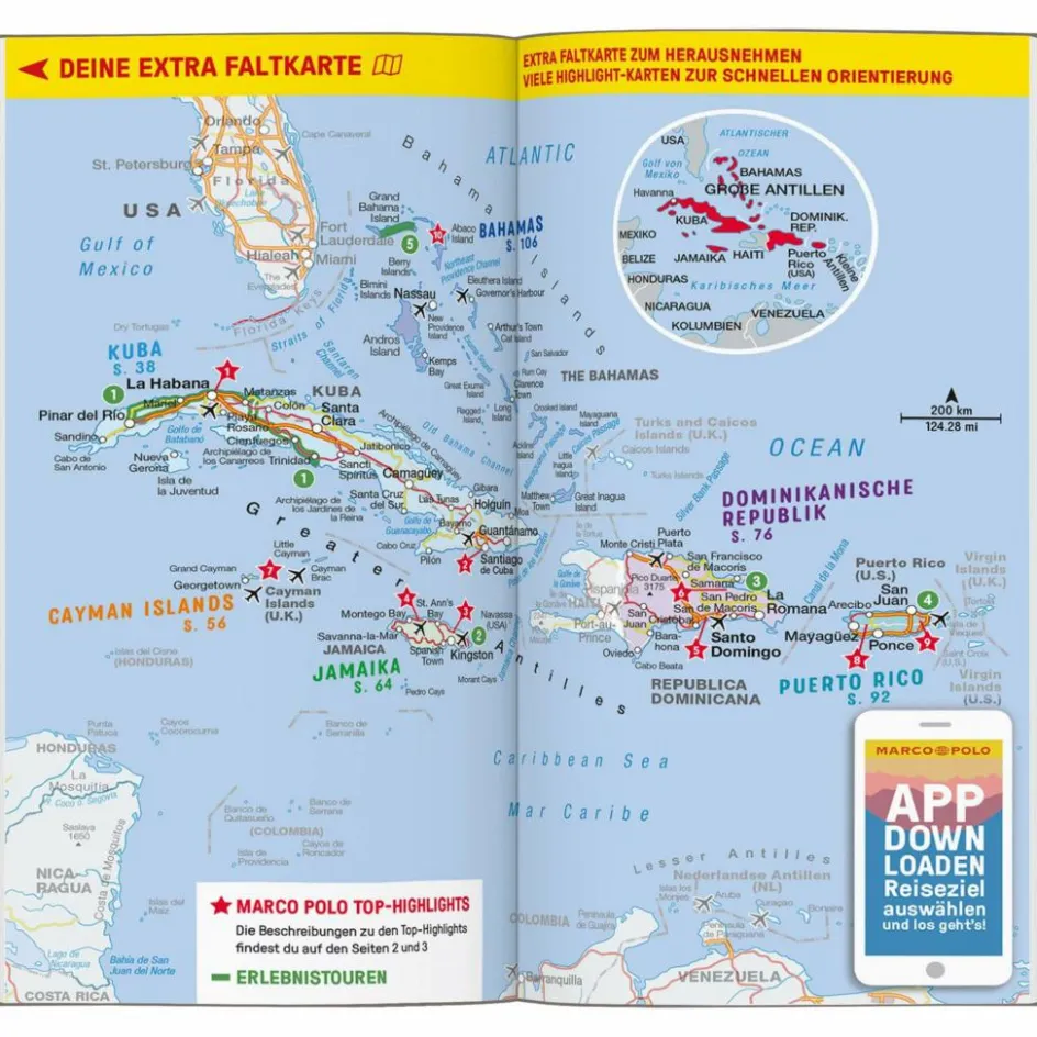 Clearance MARCO POLO REISEFÜHRER KARIBIK, GROßE ANTILLEN Reiseführer Karibik