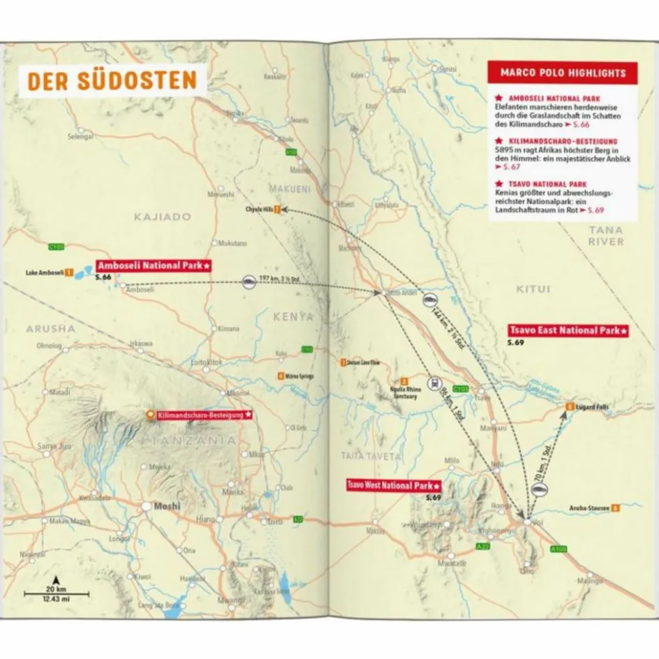 Reiseführer Afrika^MARCO POLO REISEFÜHRER KENIA