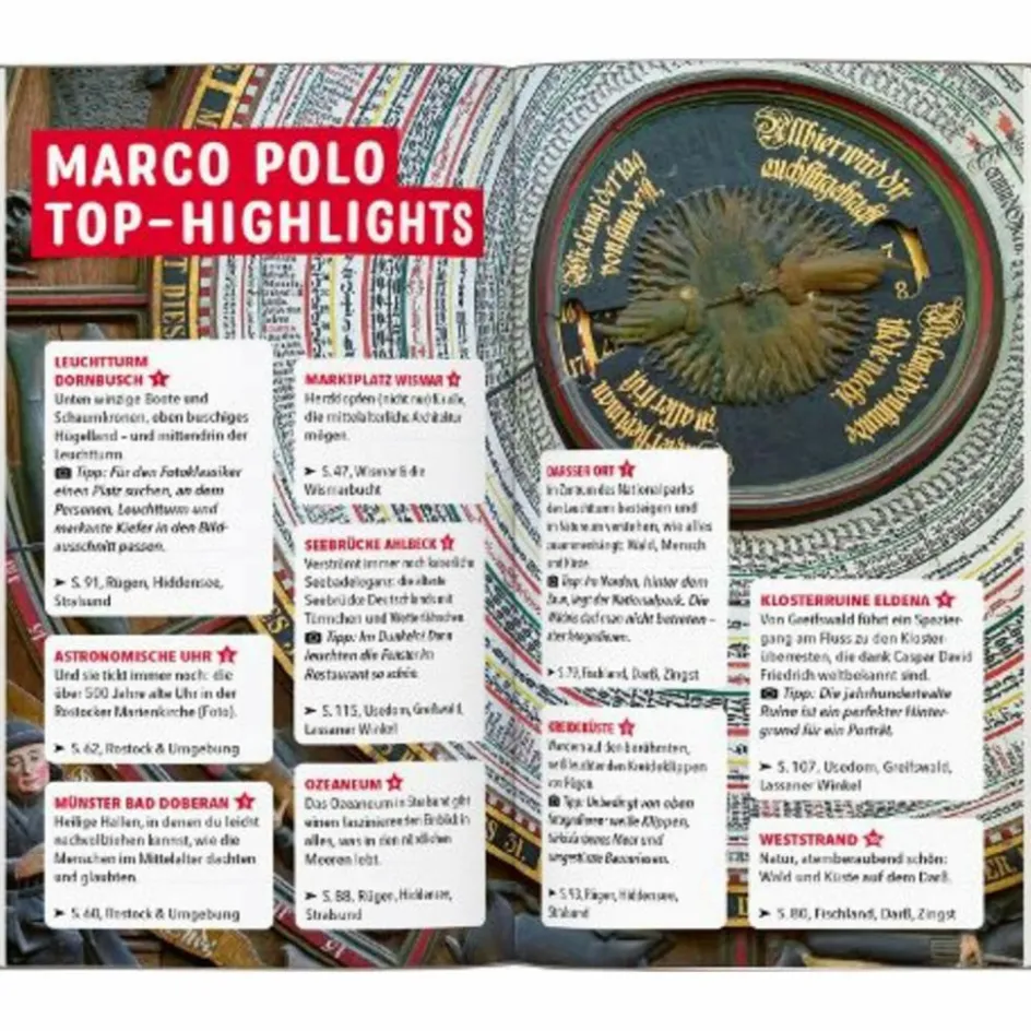 Reiseführer Deutschland^MARCO POLO REISEFÜHRER OSTSEEKÜSTE, MECKLENBURG-VORPOMMERN