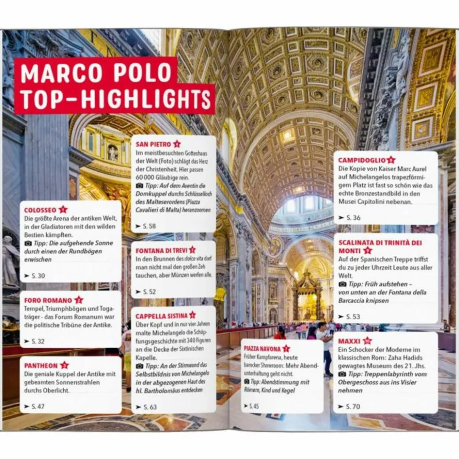 Reiseführer Südosteuropa|Reiseführer Südeuropa^MARCO POLO REISEFÜHRER ROM