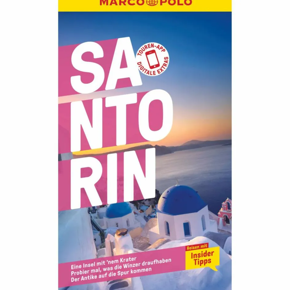 New MARCO POLO REISEFÜHRER SANTORIN Reiseführer Südosteuropa