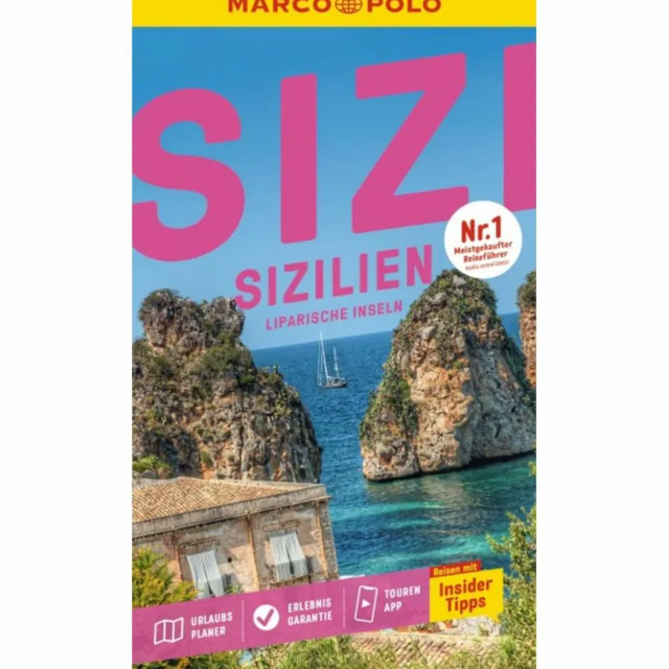 Sale MARCO POLO REISEFÜHRER SIZILIEN, LIPARISCHE INSELN Reiseführer Südeuropa