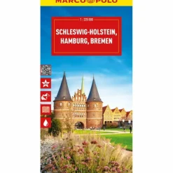 Clearance MARCO POLO REISEKARTE DEUTSCHLAND 01 SCHLESWIG-HOLSTEIN - Straßenkarte Straßenkarten|Straßenkarten