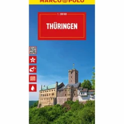 Clearance MARCO POLO REISEKARTE DEUTSCHLAND 07 THÜRINGEN 1:200.000 - Straßenkarte Straßenkarten|Straßenkarten