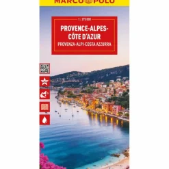 New MARCO POLO REISEKARTE PROVENCE-ALPES-CÔTE D'AZUR 1:275.000 - Straßenkarte Straßenkarten|Straßenkarten