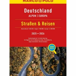 Straßenkarten|Straßenkarten^MARCO POLO STRAßEN & REISEN 2025/2026 DEUTSCHLAND 1:300.000