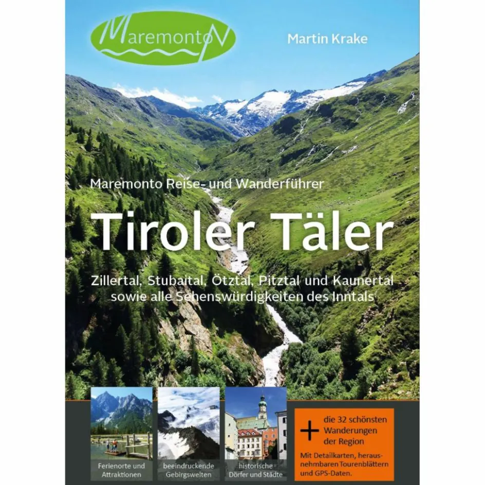 Discount MAREMONTO REISE- UND WANDERFÜHRER: TIROLER TÄLER - Reiseführer Reiseführer Mitteleuropa