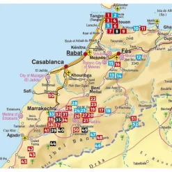 Reiseführer Afrika^MAROKKO, ROTHER WANDERFÜHRER