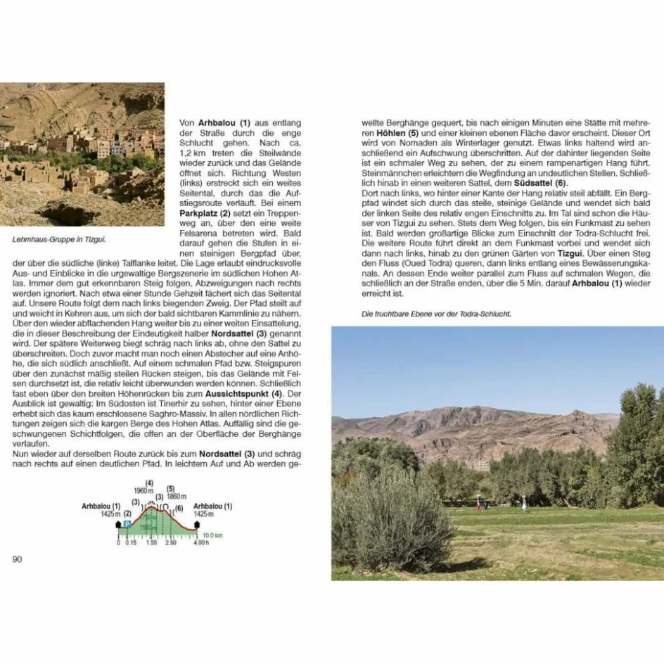 Reiseführer Afrika^MAROKKO, ROTHER WANDERFÜHRER