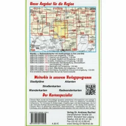 Fahrradkarten|Wanderkarten Und Winterkarten^MASSERBERG, SCHMIEDEFELD A. R. UND UMGEB - Wanderkarte