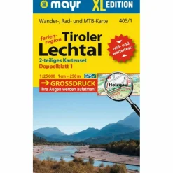 Clearance MAYR WANDERKARTE TIROLER LECHTAL XL (2-KARTEN-SET) 1:25.000 Wanderkarten Und Winterkarten|Wanderkarten Und Winterkarten