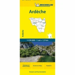 Straßenkarten|Straßenkarten^MICHELIN ARDECHE-HAUTE LOIRE - Straßenkarte