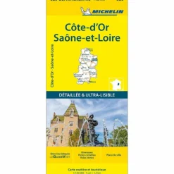 Sale MICHELIN BURGUND OST - Straßenkarte Straßenkarten|Straßenkarten