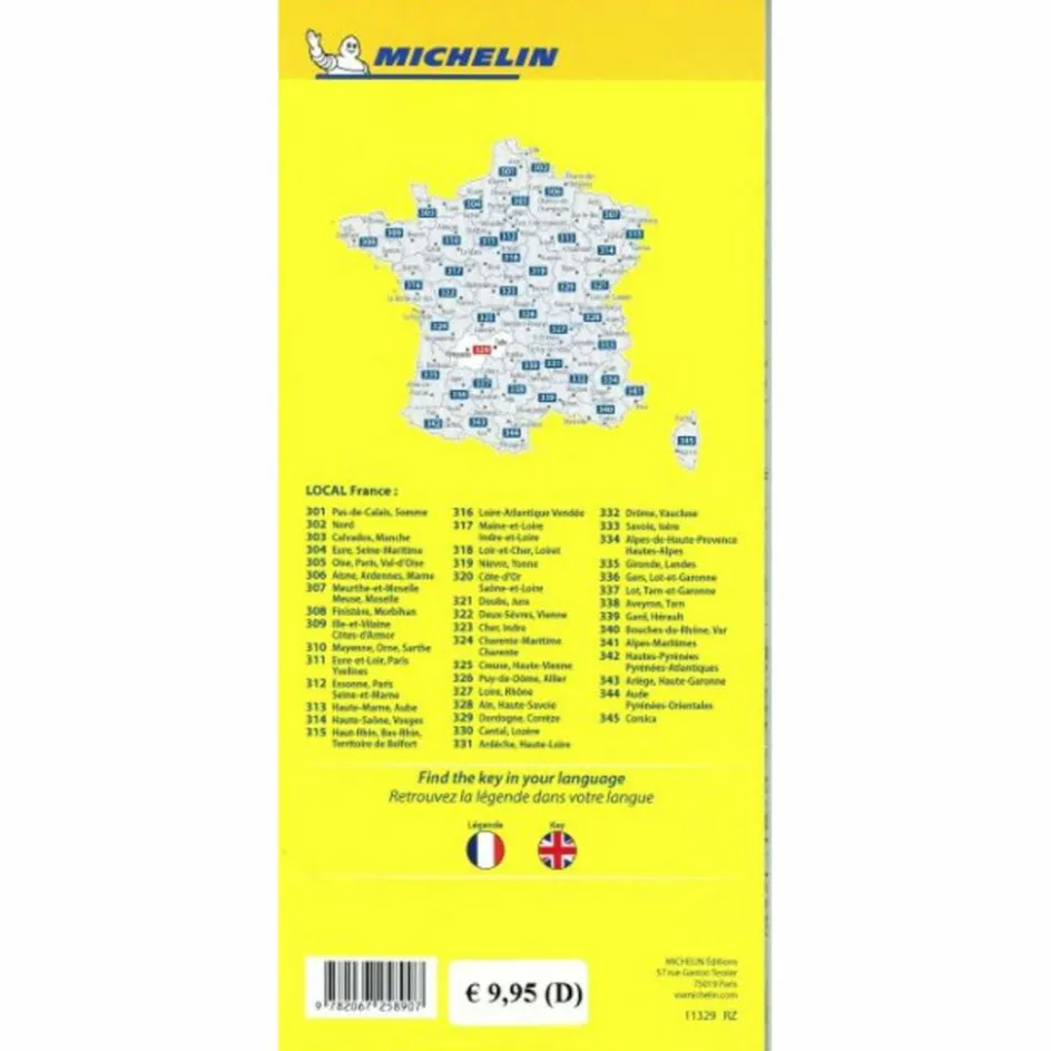 Clearance MICHELIN CORREZE / DORDOGNE (PERIGORD) - Straßenkarte Straßenkarten|Straßenkarten