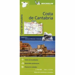 Straßenkarten|Straßenkarten^MICHELIN COSTA DE CANTABRIA - Straßenkarte