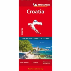 Straßenkarten|Straßenkarten^MICHELIN KROATIEN - Straßenkarte