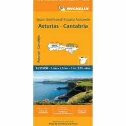 Straßenkarten|Straßenkarten^MICHELIN MAP SPAIN: NORTHWEST, ASTURIAS, CANTABRIA MAP 572 - Straßenkarte