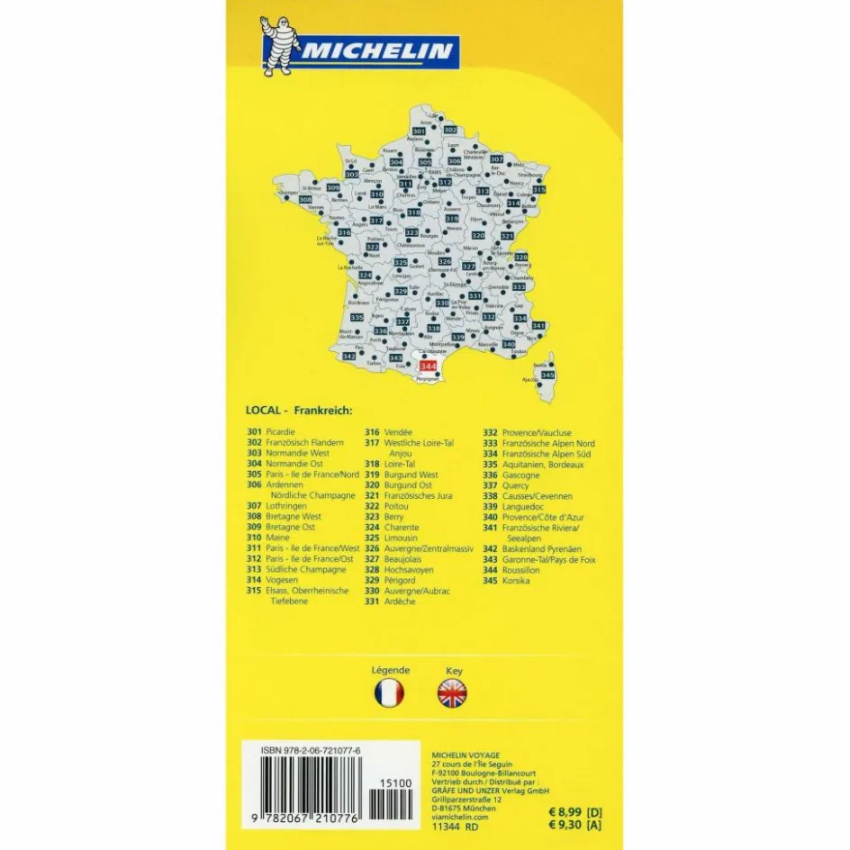Discount MICHELIN ROUSSILLON - Straßenkarte Straßenkarten|Straßenkarten