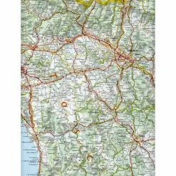 Straßenkarten|Straßenkarten^MICHELIN TOSKANA, UMBRIEN, SAN MARINO - Straßenkarte