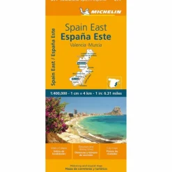 Hot MICHELIN VALENCIA, MURCIA - Straßenkarte Straßenkarten|Straßenkarten