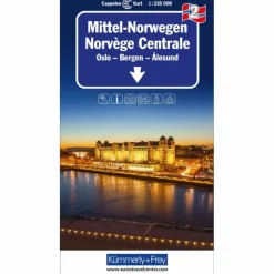 Straßenkarten|Straßenkarten^MITTEL NORWEGEN NR. 02 REGIONALKARTE NORWEGEN 1:335 000 - Straßenkarte