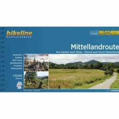Radwanderführer Und Mountainbikeführer^MITTELLANDROUTE - Radwanderführer