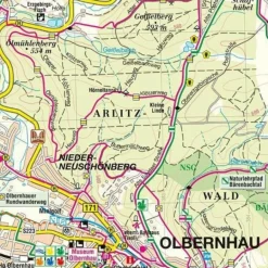 Fahrradkarten|Wanderkarten Und Winterkarten^MITTLERES ERZGEBIRGE ZWISCHEN ZSCHOPAU UND SEIFFEN