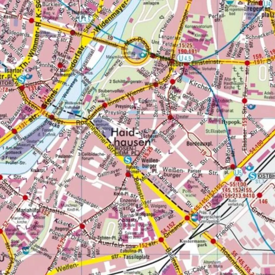 Hot MÜNCHEN STADTPLAN PLANO - Poster Wandkarten Und Poster