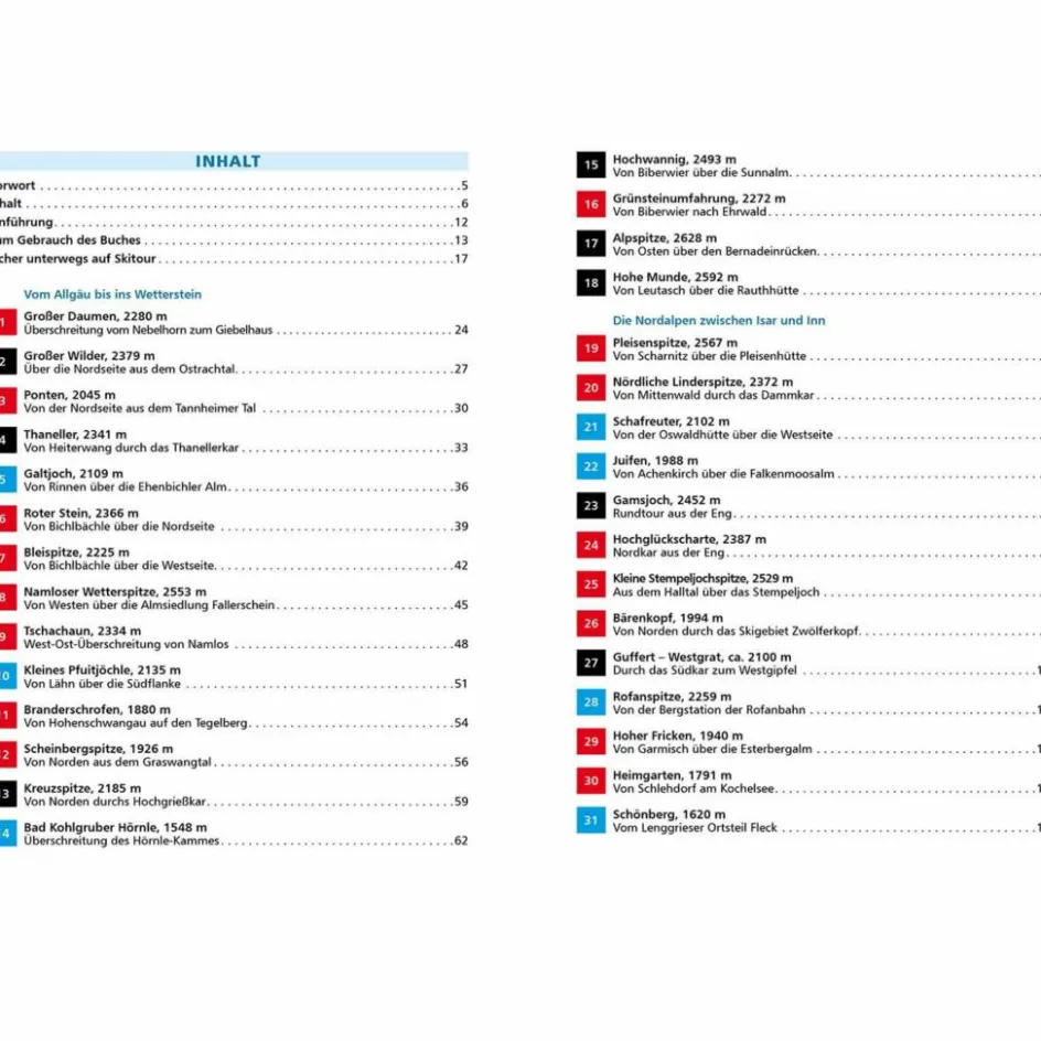 Wintersportführer^MÜNCHNER SKITOURENBERGE