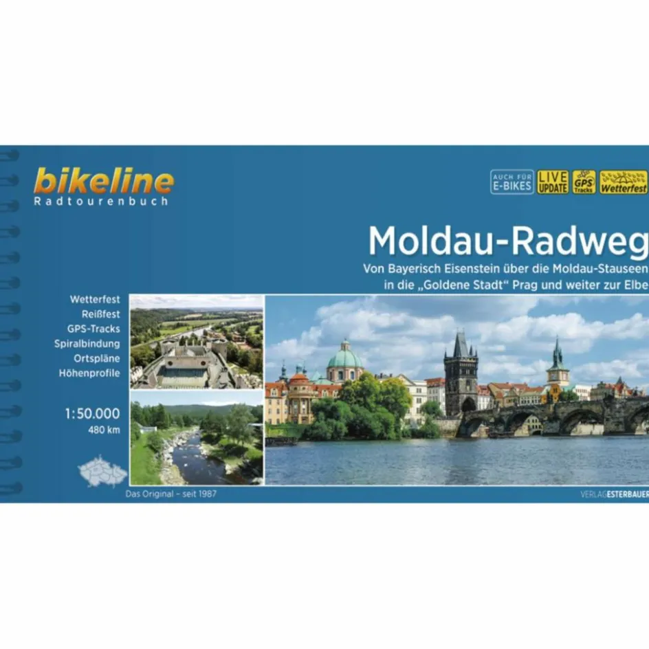 New MOLDAU-RADWEG - Radwanderführer Radwanderführer Und Mountainbikeführer
