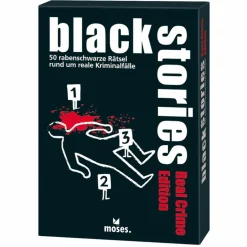 New BLACK STORIES - REAL CRIME EDITION - Reisespiel Reisespiele