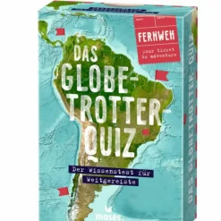 Moses Verlag Reisespiele^DAS GLOBETROTTER-QUIZ - Reisespiel