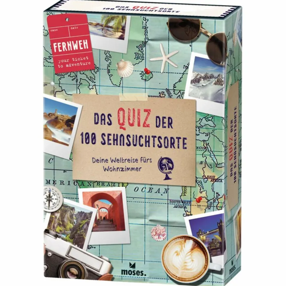 Outlet FERNWEH - DAS QUIZ DER SEHNSUCHTSORTE - Reisespiel Kinder Reisespiele|Kinderreisespiele Und Spielzeug