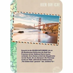 Moses Verlag Reisespiele^WO BIN ICH? - Reisespiel