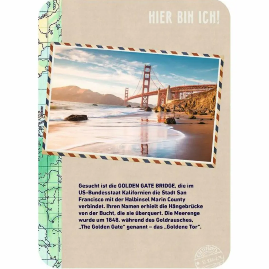 Moses Verlag Reisespiele^WO BIN ICH? - Reisespiel