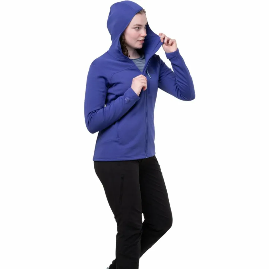 DURIAN HOODED WMNS JACKET Damen - Fleecejacke Damen Pullover Und Fleecepullover|Outdoorjacken
