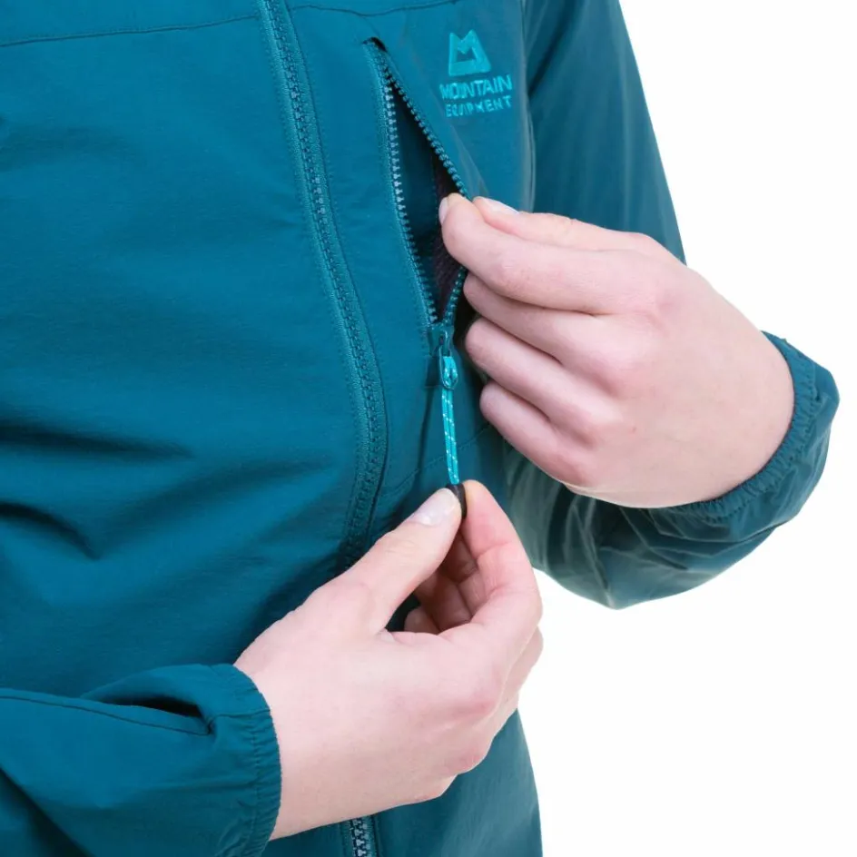 Damen Mountain Equipment Outdoorjacken^ECHO HOODED W'S JACKET Damen - Softshelljacke