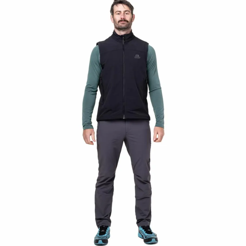 Herren Mountain Equipment Outdoorjacken^FRONTIER MENS VEST Herren - Softshellweste