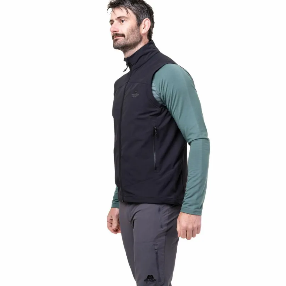 Herren Mountain Equipment Outdoorjacken^FRONTIER MENS VEST Herren - Softshellweste