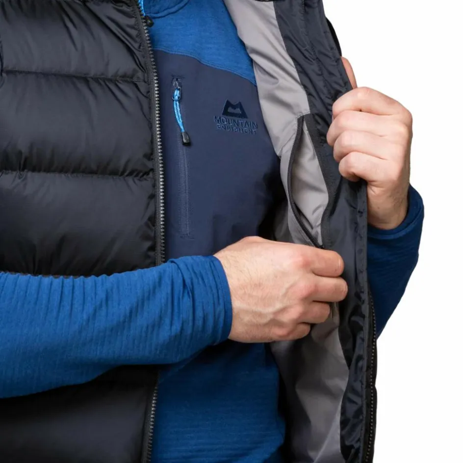 Herren Mountain Equipment Outdoorjacken^LIGHTLINE VEST Herren - Daunenweste