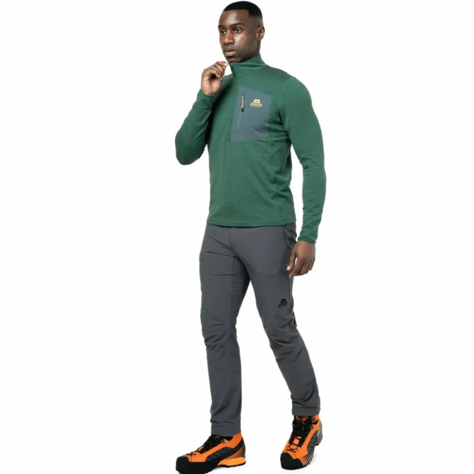 Herren Mountain Equipment Pullover Und Fleecepullover^LUMIKO M'S ZIP T Herren - Funktionsshirt