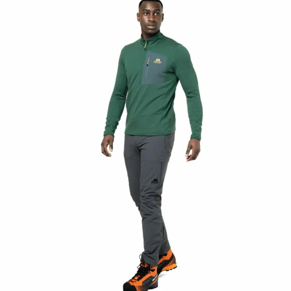 Herren Mountain Equipment Pullover Und Fleecepullover^LUMIKO M'S ZIP T Herren - Funktionsshirt